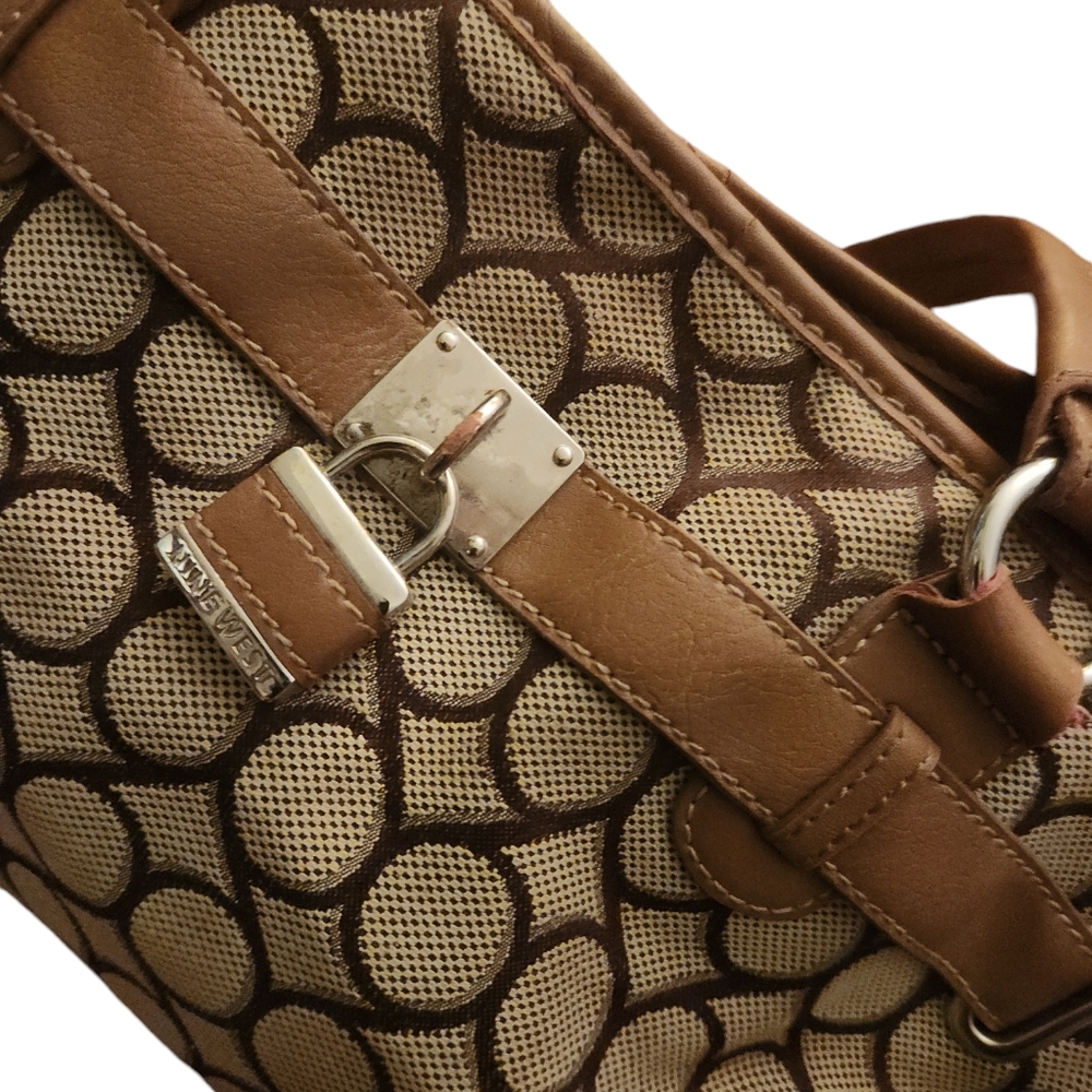 Nine West‎ Fabric Brown and Tan Bag